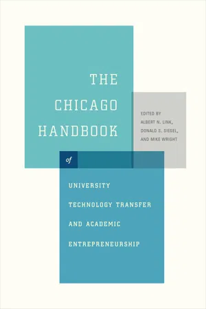 The Chicago Handbook of University Technology Transfer and Academic Entrepreneurship