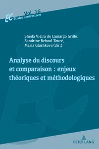 Analyse du discours et comparaison : enjeux théoriques et méthodologiques_cover