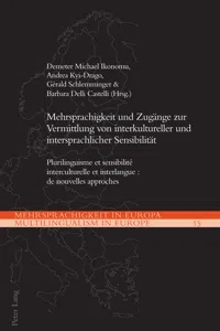 Mehrsprachigkeit und Zugaenge zur Vermittlung von interkultureller und intersprachlicher Sensibilitaet_cover