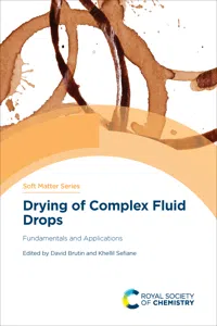 Drying of Complex Fluid Drops_cover
