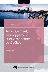 Aménagement, développement et environnement au Québec_cover