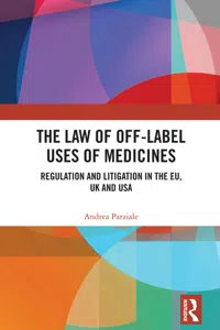 The Law of Off-label Uses of Medicines_cover