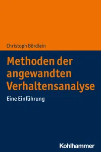 Methoden der angewandten Verhaltensanalyse_cover