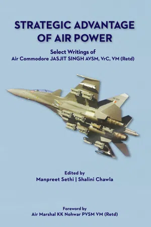 Strategic Advantage of Air Power Select Writings of Air Commodore Jasjit Singh AVSM VrC VM (Retd)