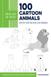 Draw Like an Artist: 100 Cartoon Animals_cover
