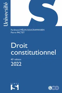 Droit constitutionnel. 40e éd._cover