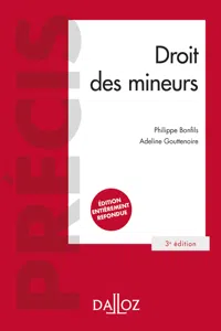 Droit des mineurs. 3e éd._cover