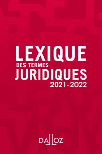 Lexique des termes juridiques 2021-2022 epub 3. 29e éd._cover