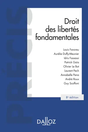 Droit des libertés fondamentales. 8e éd.