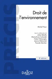 Droit de l'environnement. 8e éd._cover