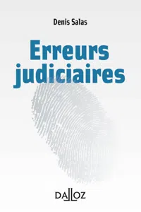 Les erreurs judiciaires_cover