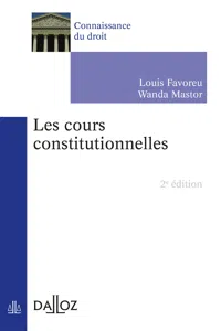 cours constitutionnelles. 2e éd._cover