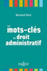 Les mots-clés du droit administratif_cover