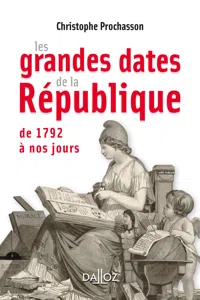 Les grandes dates de la République de 1792 à nos jours_cover