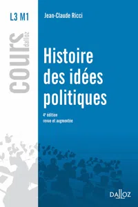 Histoire des idées politiques. 4e éd._cover
