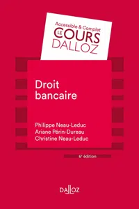 Droit bancaire. 6e éd._cover