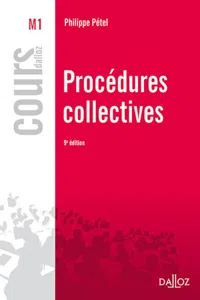 Procédures collectives. 9e éd._cover