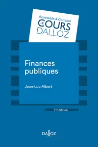 Finances publiques. 11e éd._cover