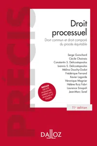 Droit processuel. Droits fondamentaux du procès. 11e éd. - Droits fondamentaux du procès_cover