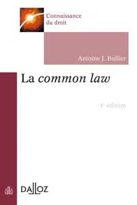 La common law. 4e éd._cover