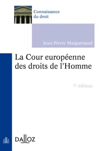 La Cour européenne des droits de l'Homme. 7e éd._cover