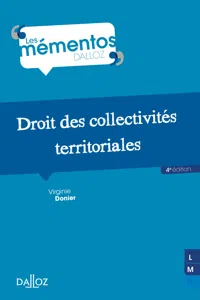 Droit des collectivités territoriales epub3. 4e éd._cover