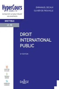 Droit international public. 12e éd._cover