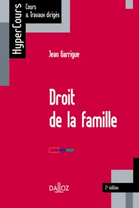 Droit de la famille avancé. 2e éd._cover