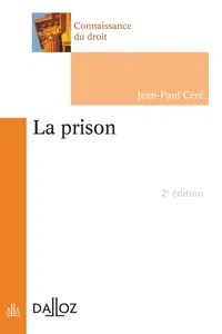 La prison. 2e éd._cover