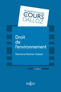 Droit de l'environnement. 2e éd._cover