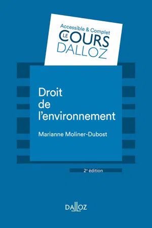 Droit de l'environnement. 2e éd.