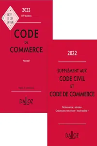 Code de commerce 2022, annoté. 117e éd._cover