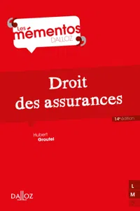 Droit des assurances. 14e éd._cover