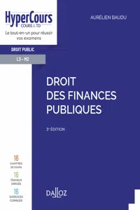 Droit des finances publiques. 3e éd._cover