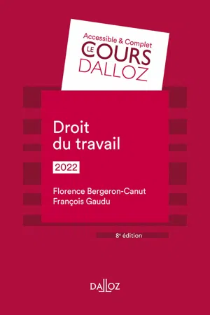 Droit du travail 2022. 8e éd.