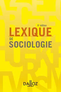 Lexique de sociologie. 6e éd._cover