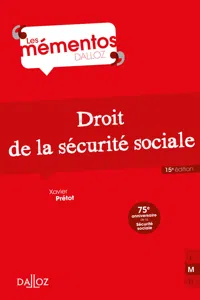 Droit de la sécurité sociale. 15e éd._cover