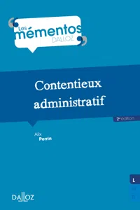 Contentieux administratif. 2e éd._cover