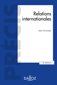 Relations internationales 3ed - Précis_cover