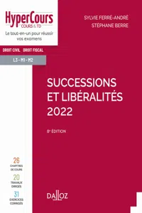 Successions et libéralités 2022 8ed_cover