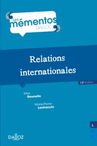 Relations internationales. 12e éd._cover