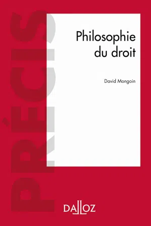 Philosophie du droit (N) - Précis