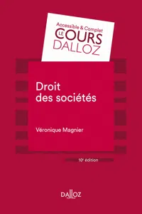 Droit des sociétés. 10e éd._cover