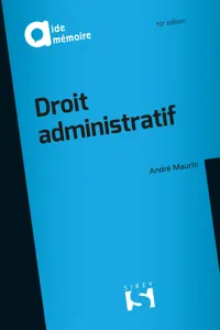 Droit administratif. 10e éd._cover