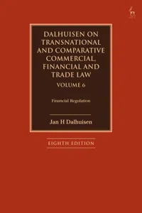 Dalhuisen on Transnational and Comparative Commercial, Financial and Trade Law Volume 6_cover