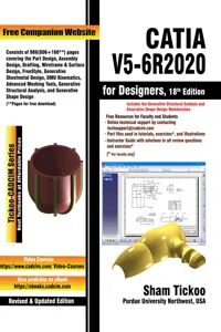 CATIA V5-6R2020 for Designers, 18th Edition_cover