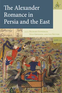 The Alexander Romance in Persia and the East_cover