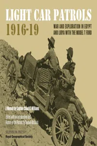 Light Car Patrols 1916-19_cover