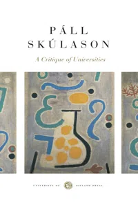 A Critique of Universities_cover