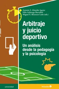 Arbitraje y juego deportivo_cover